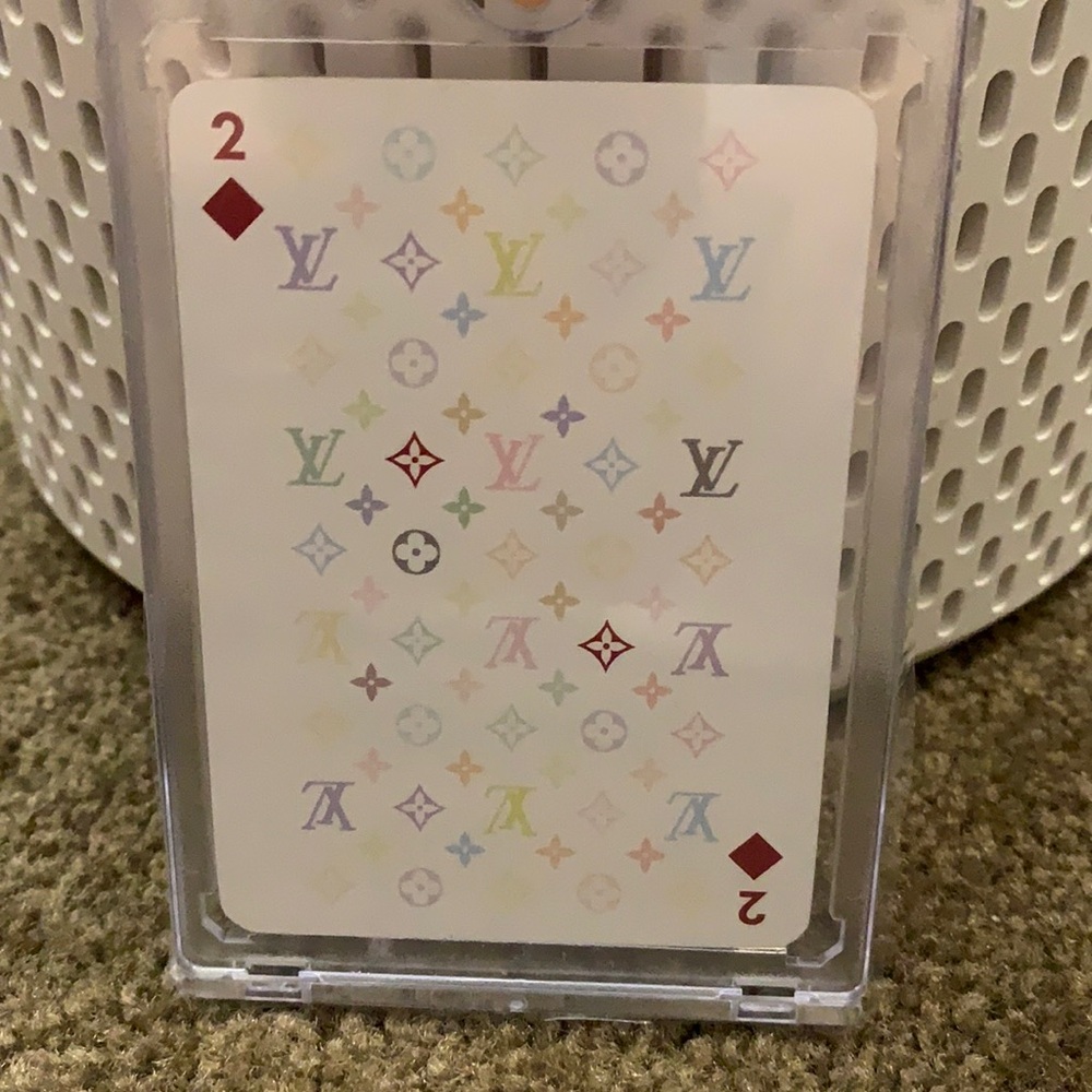 Louis Vuitton playing card diamond ♦️2 monogram Takashi Murakami novelty - Picture 2 of 3